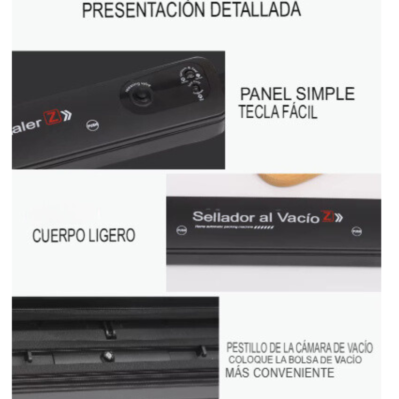 Máquina selladora de bolsas al vacío PRO