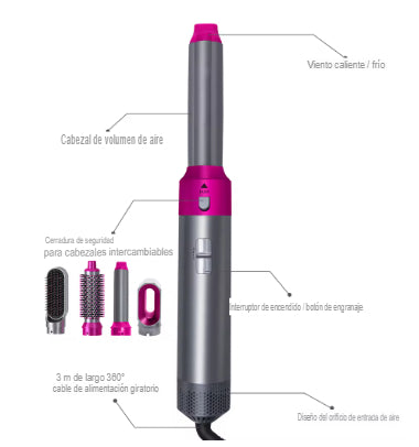 Cepillo UltraEstilo 5 en 1