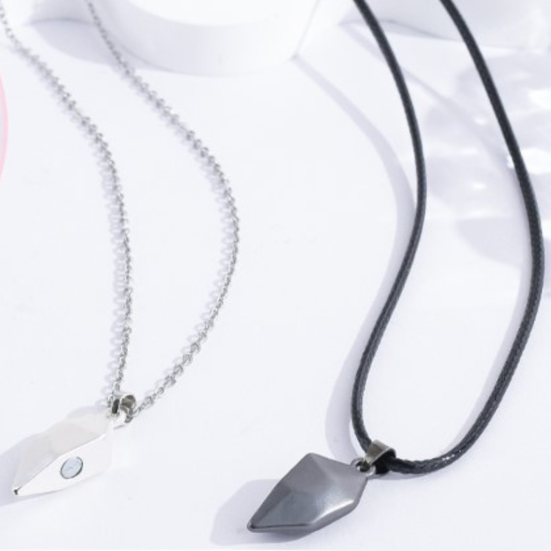 Collar de Corazón Unión Infinita (Unisex)