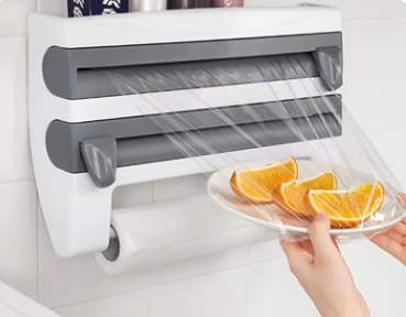 Porta Rollos Tres en Uno