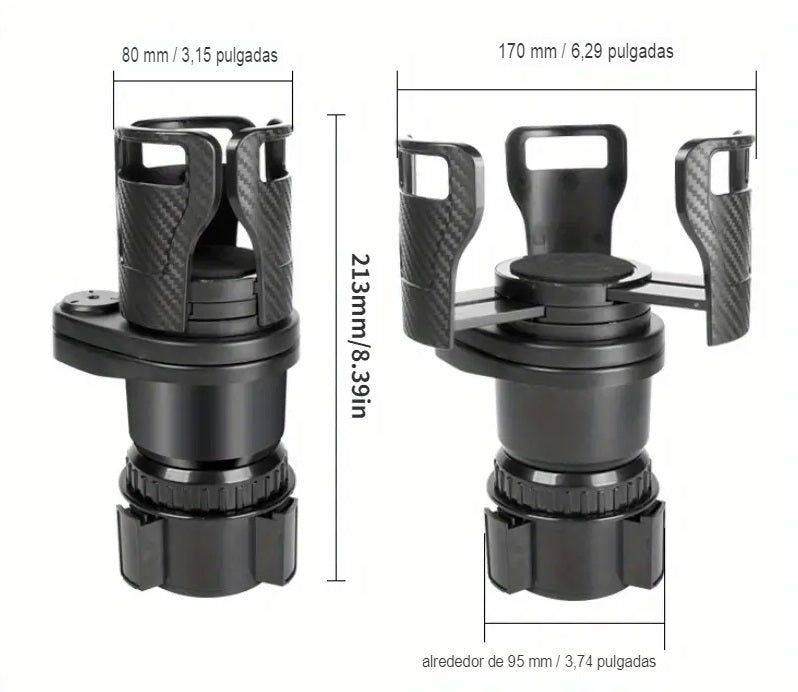 Portavasos para auto LUX