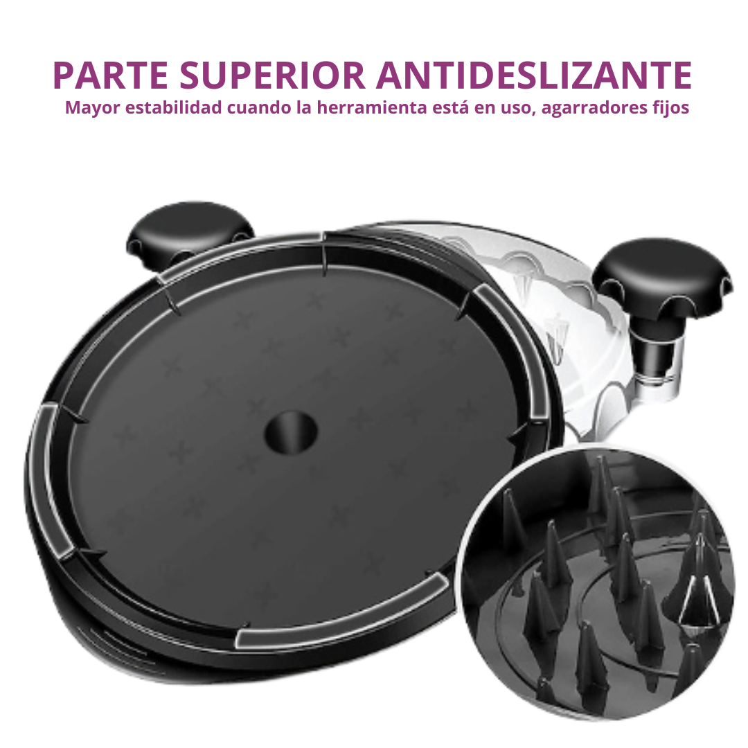 Deshilachador de Pollo y Carnes Giratorio