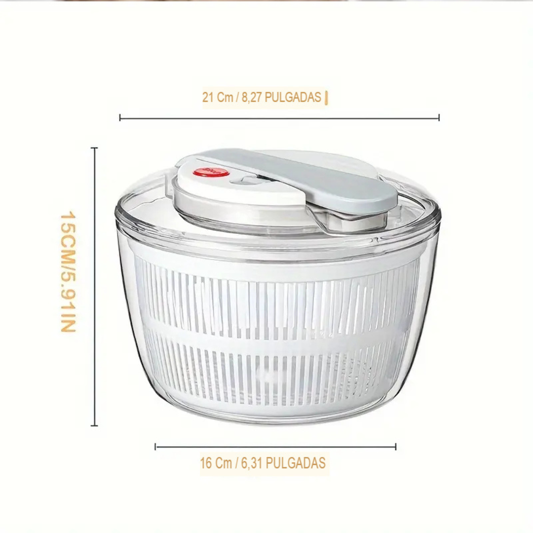 Escurridor y Centrifugador de Vegetales Premium