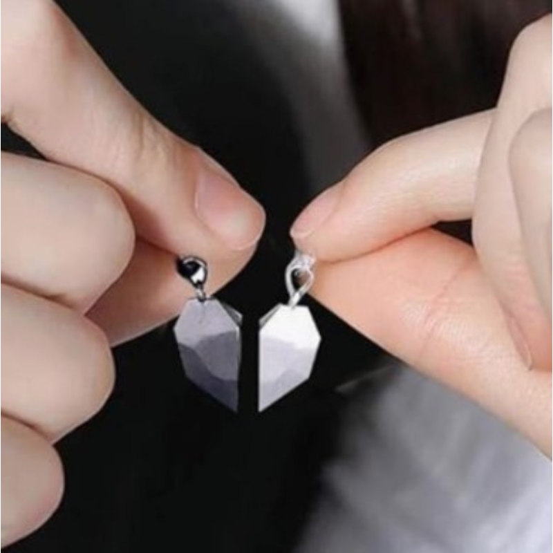 Collar de Corazón Unión Infinita (Unisex)