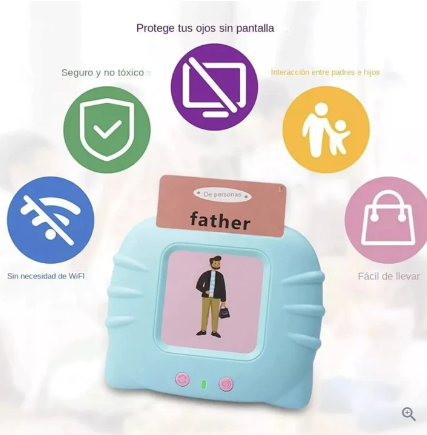 Tarjeta de aprendizaje en Ingles - FLASH KIDS