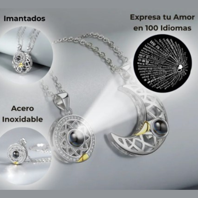 Collar Sol y Luna  (Unisex)