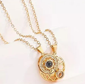 Collar Sol y Luna  (Unisex)