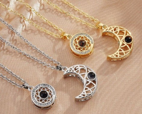 Collar Sol y Luna  (Unisex)
