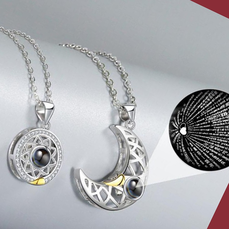 Collar Sol y Luna  (Unisex)