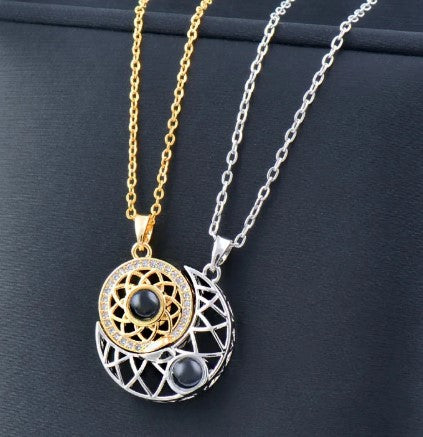 Collar Sol y Luna  (Unisex)